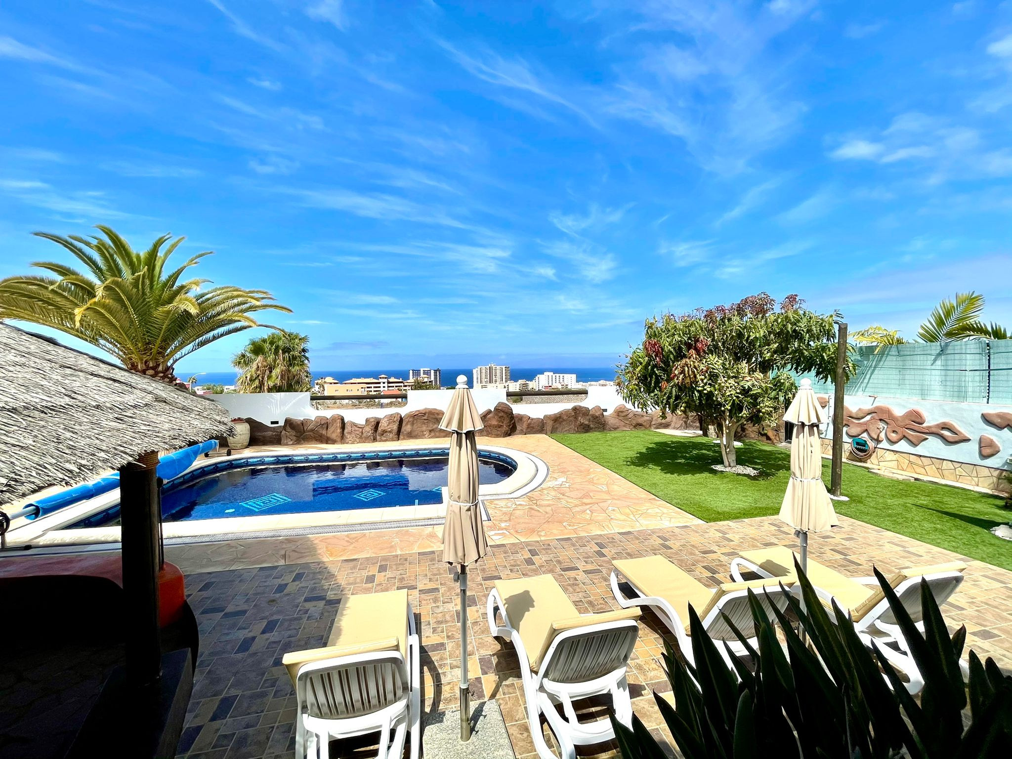 Rent Villa in Costa Adeje Villa Azul Wifi, piscina privada, BBQ, TenerifeSur picture-2