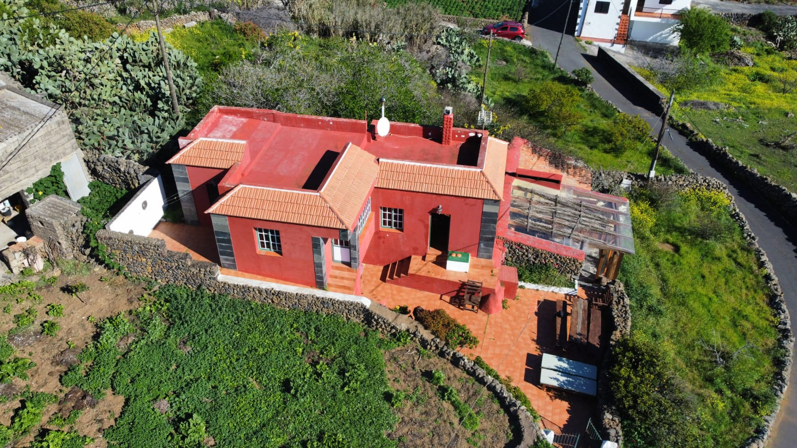 Landhaus in Guía de Isora buchen Casa rural,chimenea,vistas mar,El Teide y Gomera Bild-0