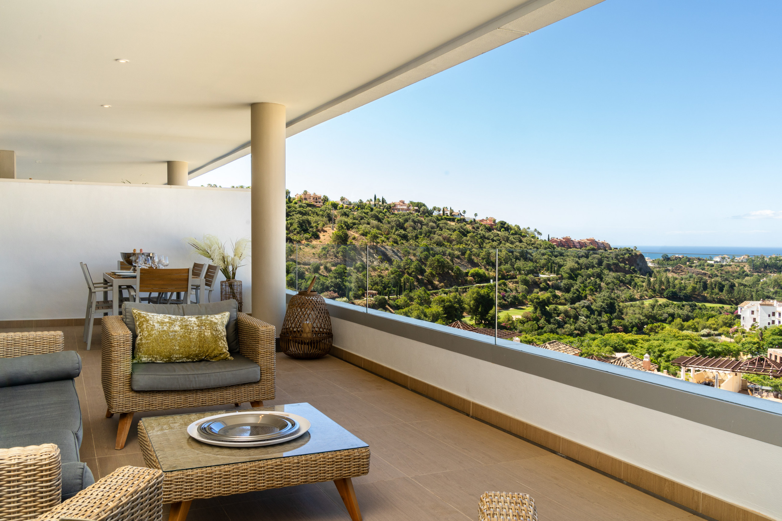 Ferienwohnung in Benahavis buchen Luxury 3  bedroom Apartment with a Panoramic Sea V Bild-23