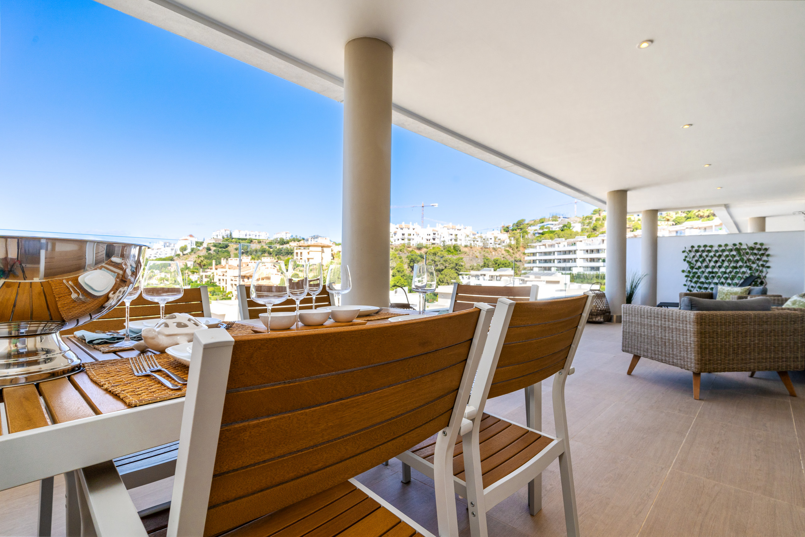 Location Appartement à Benahavis Luxury 3  bedroom Apartment with a Panoramic Sea V photo-18