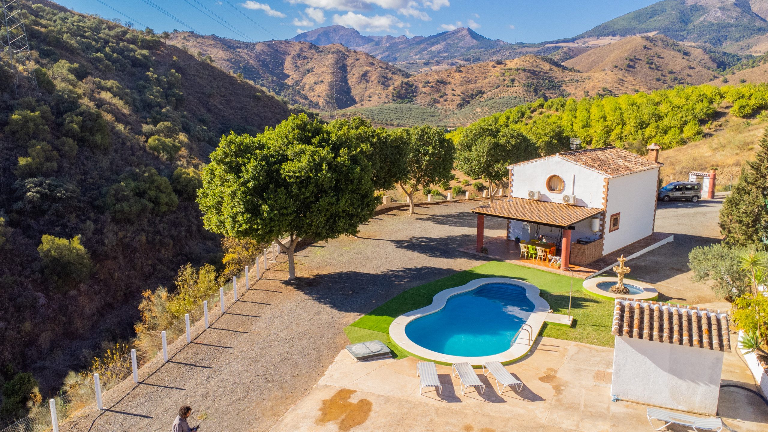 Landhaus in Pizarra buchen Cubo's Finca La Curva Bild-1