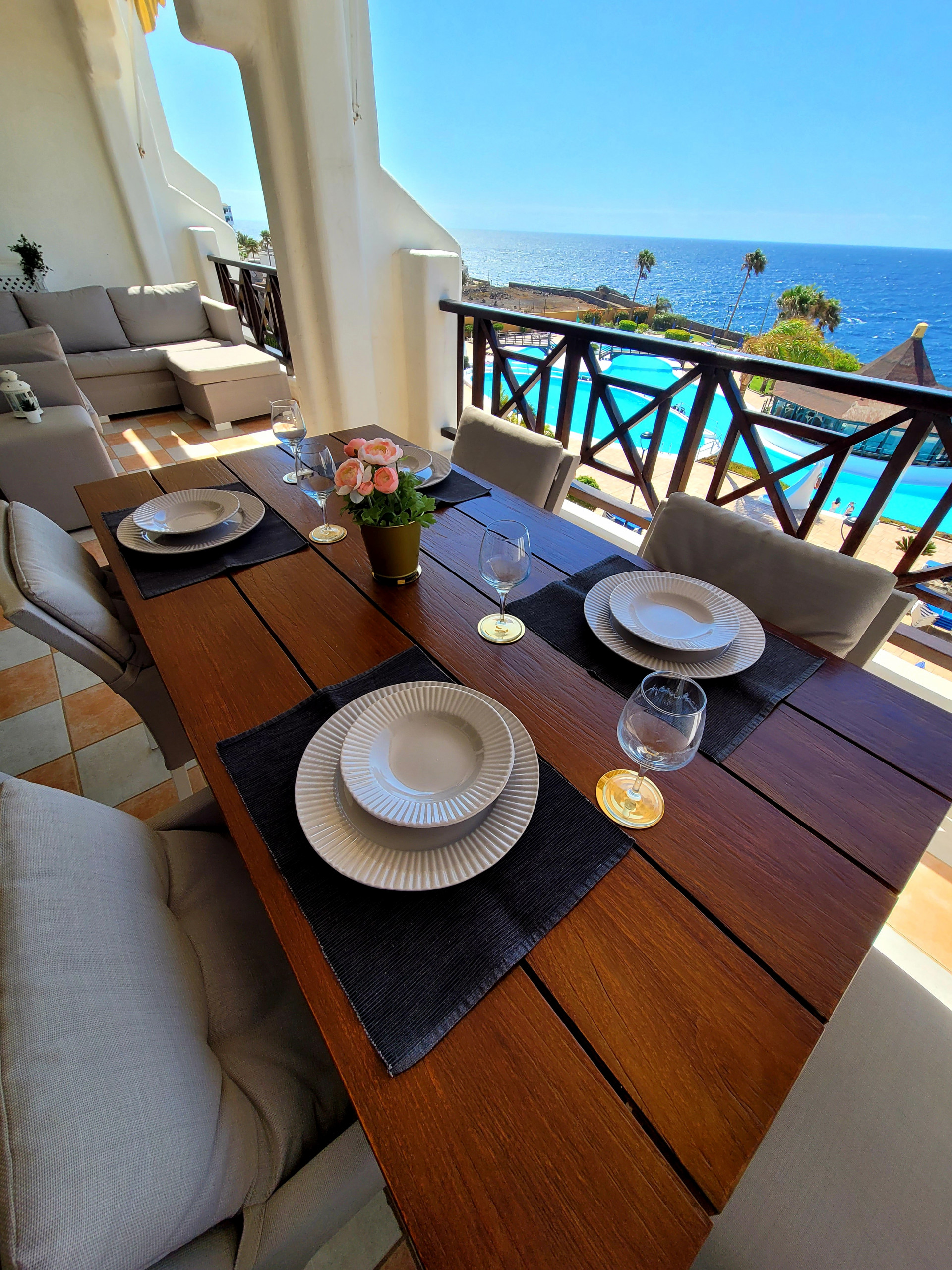 Ferienwohnung in Costa del Silencio buchen Luxus Apartment Rocas del Mar - Meerblick Bild-32