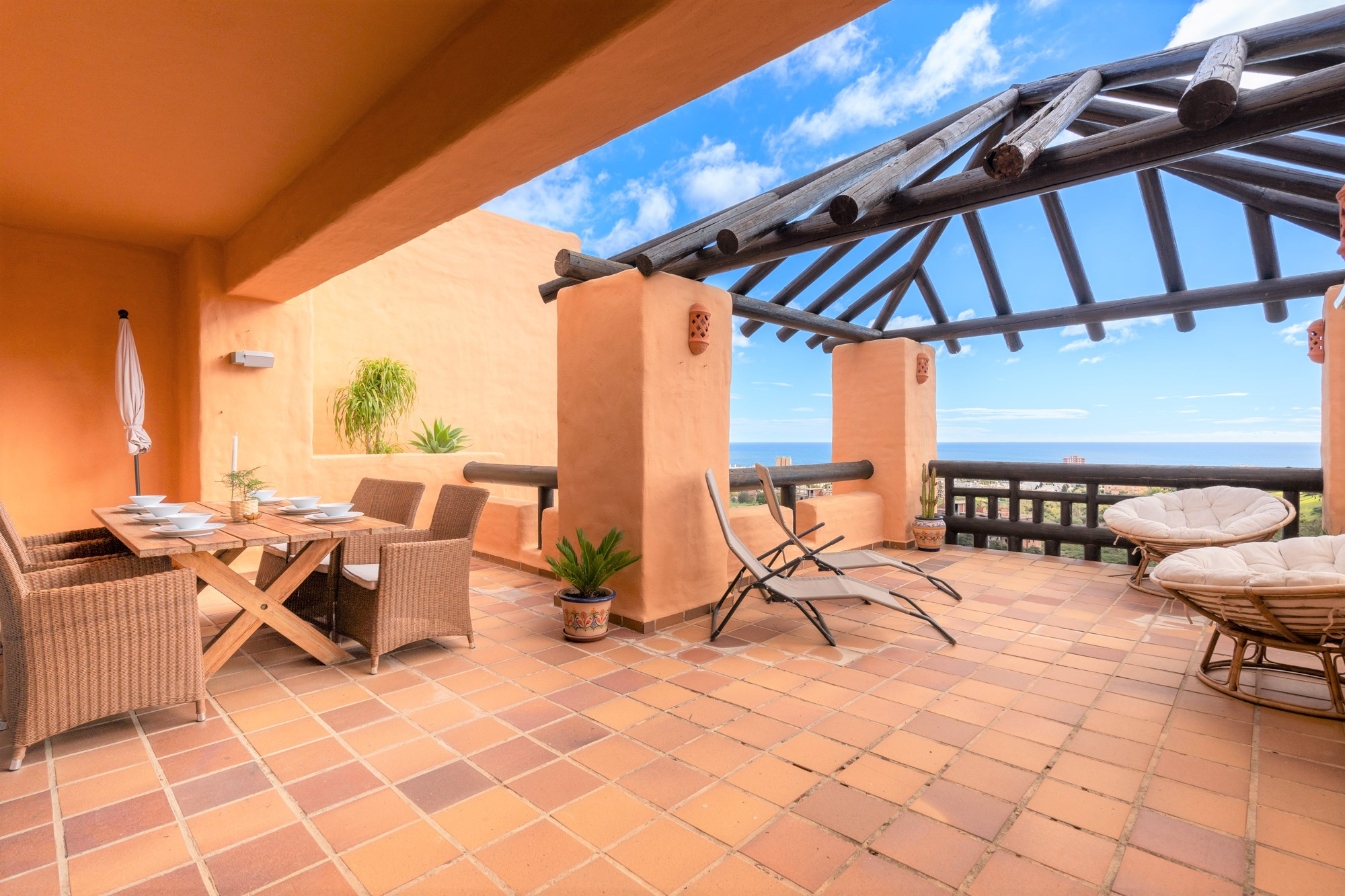 Ferienwohnung in Manilva buchen Penthouse with amazing sea view and golf Duquesa Bild-0