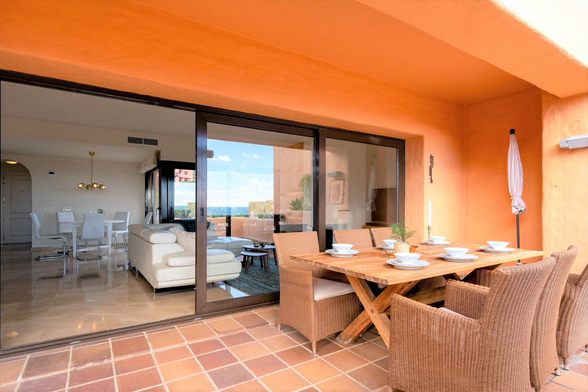 Ferienwohnung in Manilva buchen Penthouse with amazing sea view and golf Duquesa Bild-5