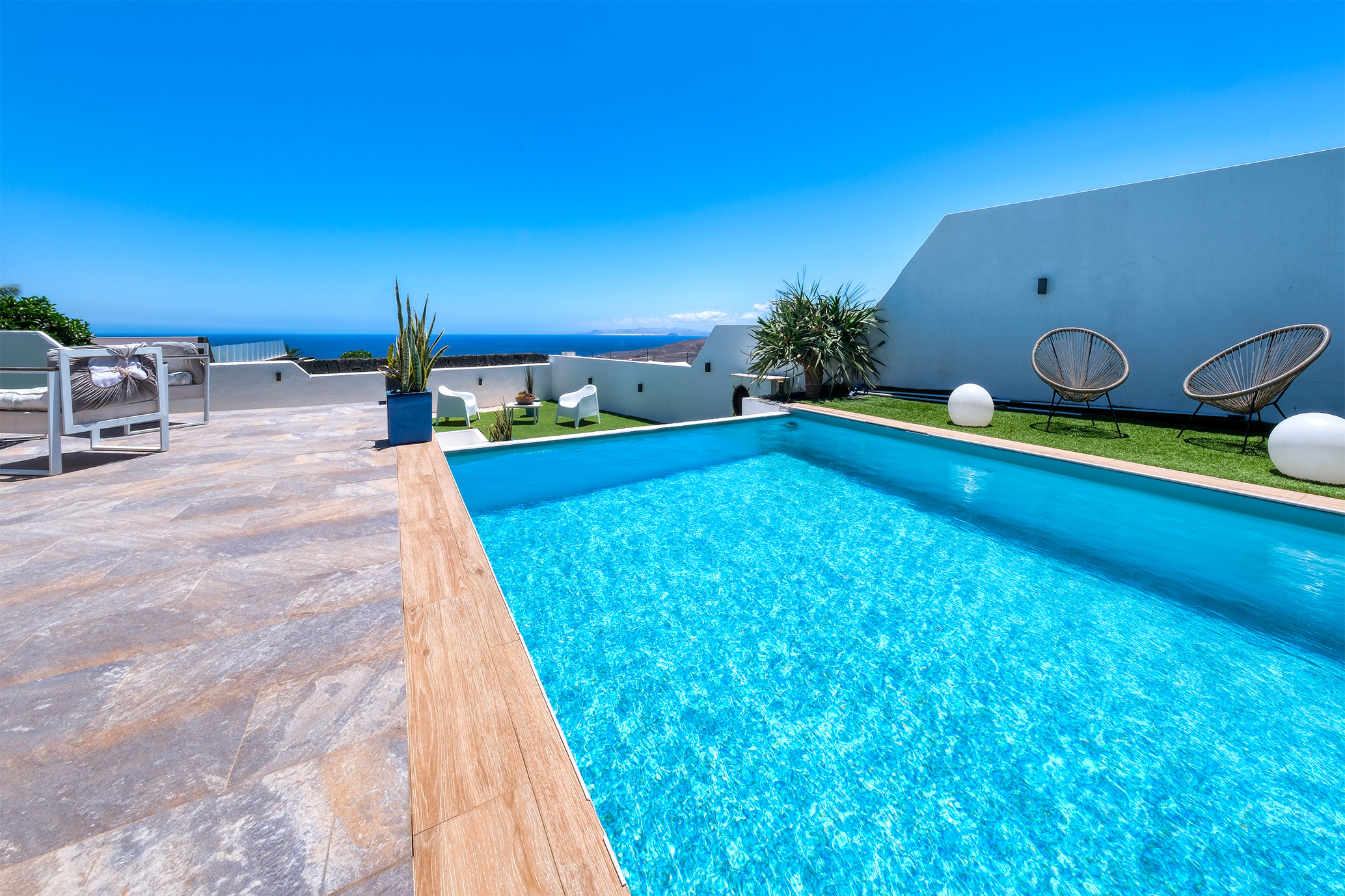 Rent House in Macher Villa Macher Piscina y Bar piscina picture-6