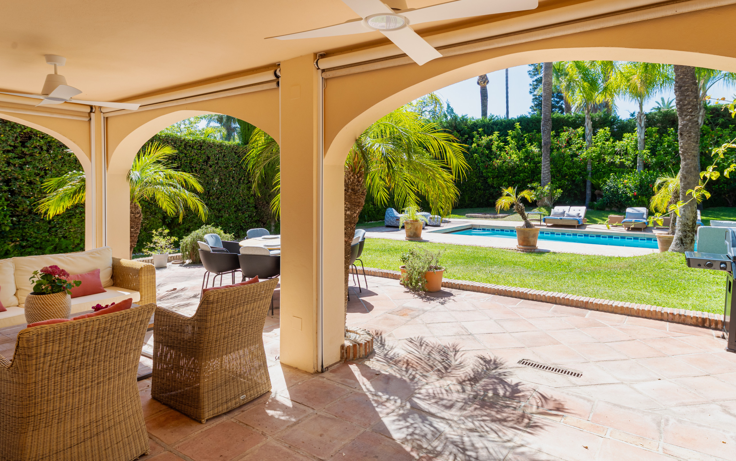 Rent Villa in Marbella 495353 - Charming Andalusian-Style Beach Villa picture-2