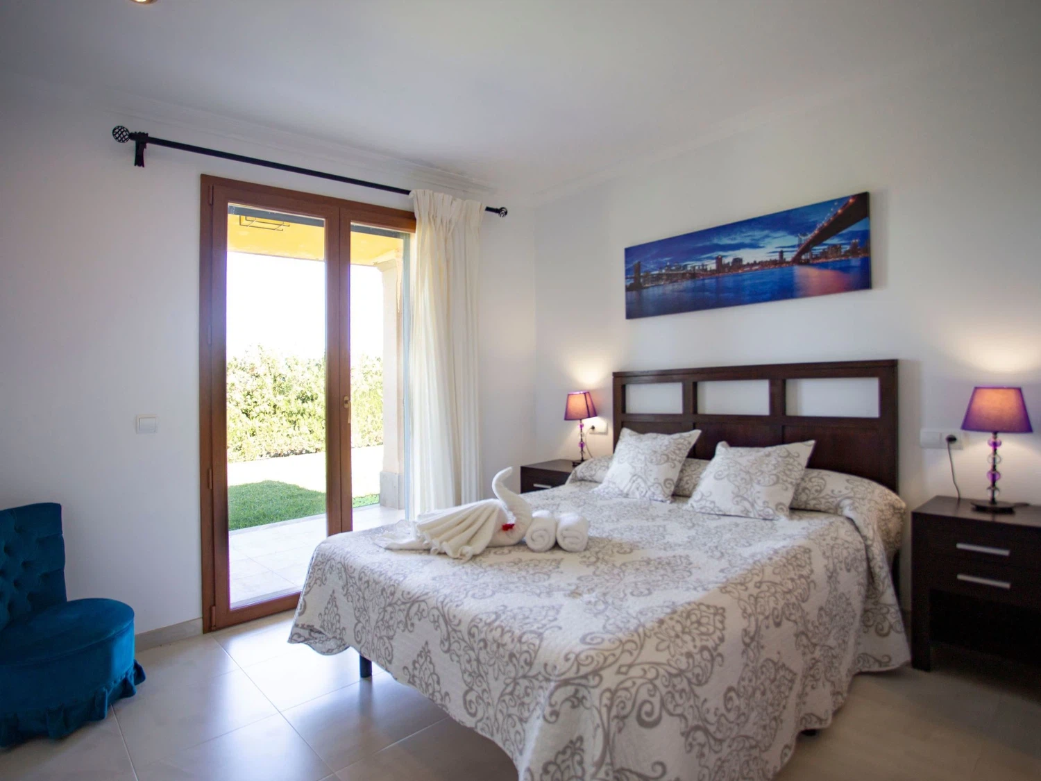 Alquilar Casa en Muro Can Vanrell, mit Schwimmbad, Jacuzzi und Rasenfläche. imagen-1