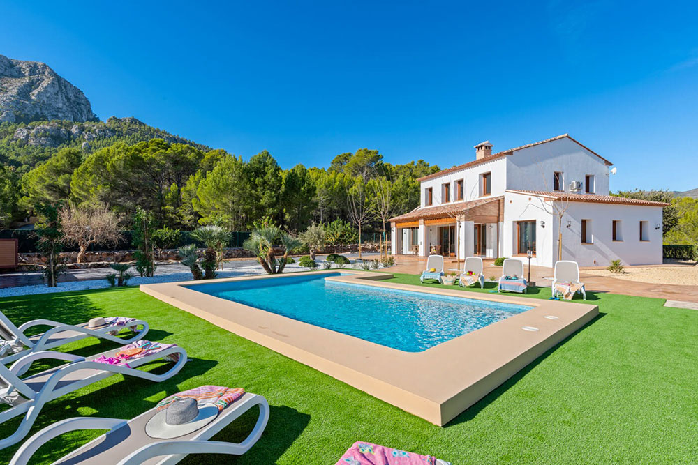 Villas and chalets for rent in Calpe