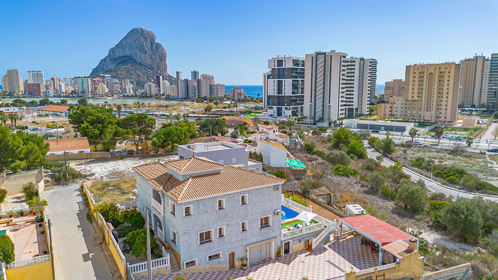 villas en calpe alquiler